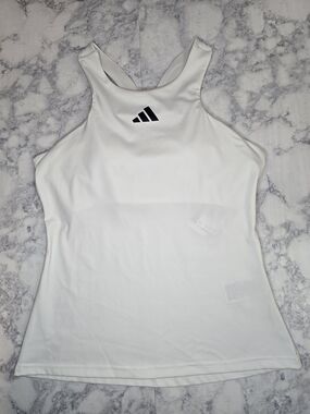 Adidas Women’s Tennis Tank Top Racerback White Medium